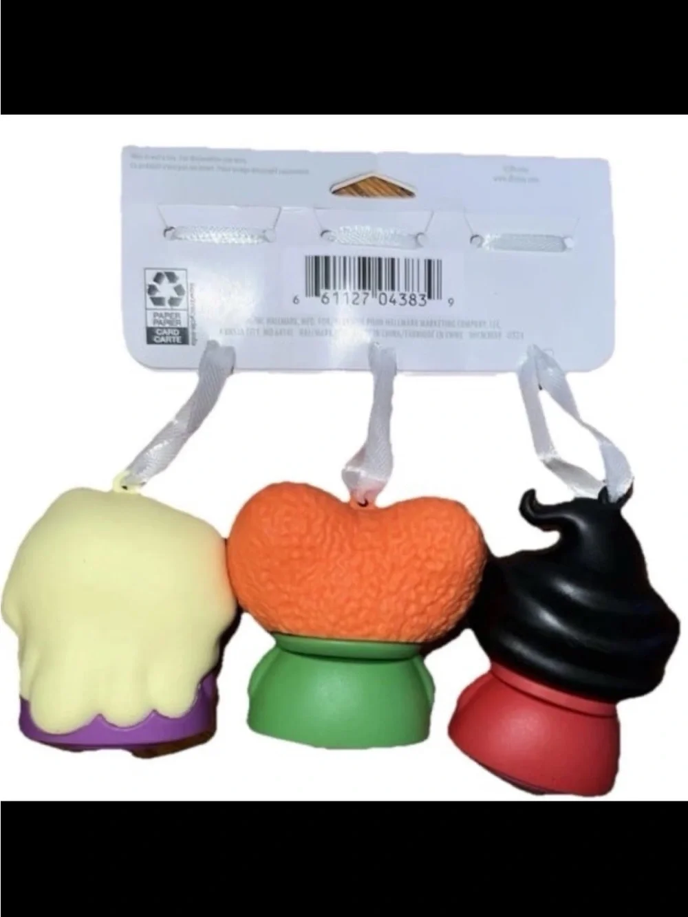 Hallmark Hocus Pocus Chibi Ornament Set - Black, Orange, Blonde